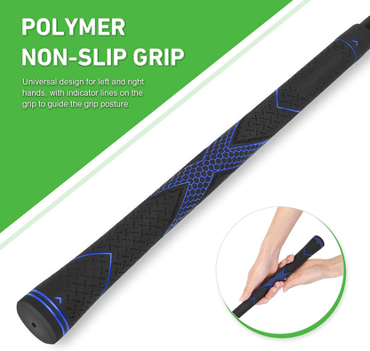 Golf Swing Trainer Aid, Golf Swing Trainer Warm-Up Stick for Strength, Flexibility and Tempo, Golf Training Aid, Golf Trainer Accessories for Men Women (40 INCHES, Blue)