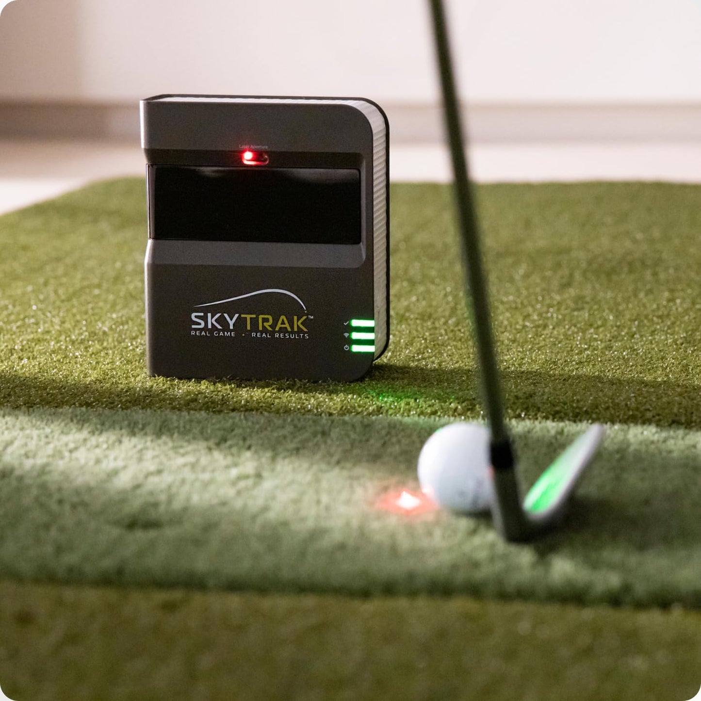 Golf Launch Monitor | Photometric Technology for Ball Speed, Carry & Total Distance, Spin Rates, Launch & Shot Shape Data | Golf Simulator & Practice